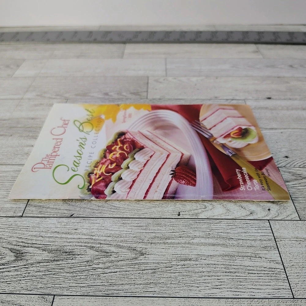 Pampered Chef Spring Summer‎ 2002 Seasons Best Recipe Collection Cookbook VG